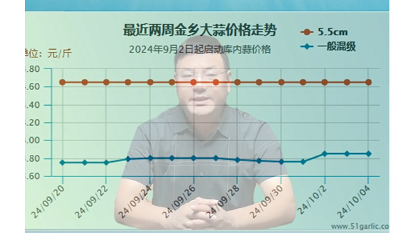 蒜價猛然上漲、能否再接再厲 ()